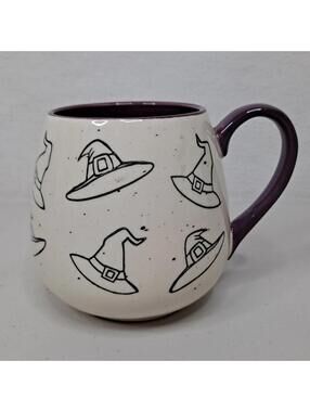 Meritage Halloween Coffee Cup Mug Witch Hat